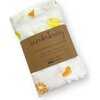 Bamboo Muslin Swaddle Blanket & Topknot Set, Main Squeeze - Swaddles - 5