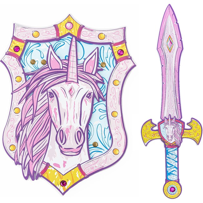 Enchanted Unicorn EVA Sword & Shield Bundle