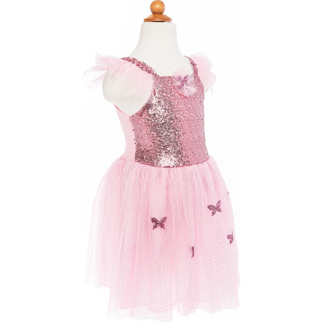 Pink Sequins Butterfly Dress & Wings - Costume Accessories - 5