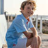 Short Sleeve Shirt, Greek Key in Ocean - Shirts - 2