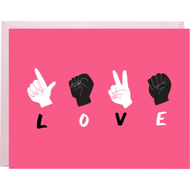 L.O.V.E. Sign Language Love Boxed Card Set