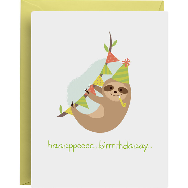 Sloth Birthday Boxed Set of Six Cards - Nicole Marie Paperie Desk ...