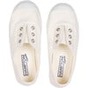 Plum Canvas Shoe, White - Sneakers - 1 - thumbnail