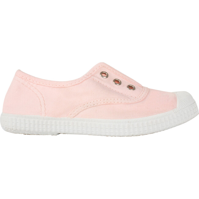 Plum Canvas Shoe, Pale Pink - Sneakers - 2