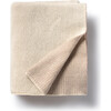Bow Logo Knit Baby Blanket, Neutral And Taupe - Blankets - 3
