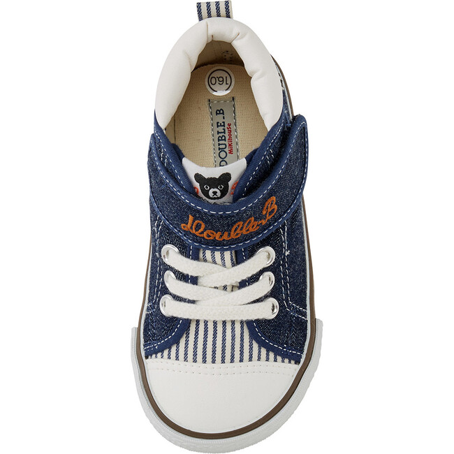 Street Style Kids DOUBLE-B High Top Shoes, Indigo - Sneakers - 3