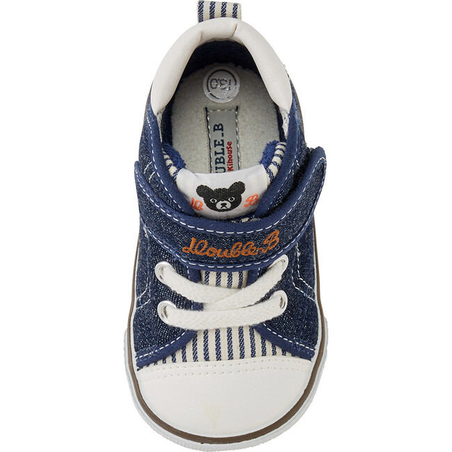 Street Style DOUBLE-B High Top Second Shoes, Indigo - Sneakers - 3