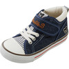 Street Style Kids DOUBLE-B High Top Shoes, Indigo - Sneakers - 8