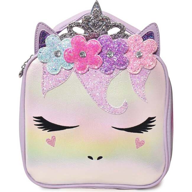 Miss Gwen Ombre Glitter Large Backpack And Lunch Bag Set, Multi - Backpacks - 2