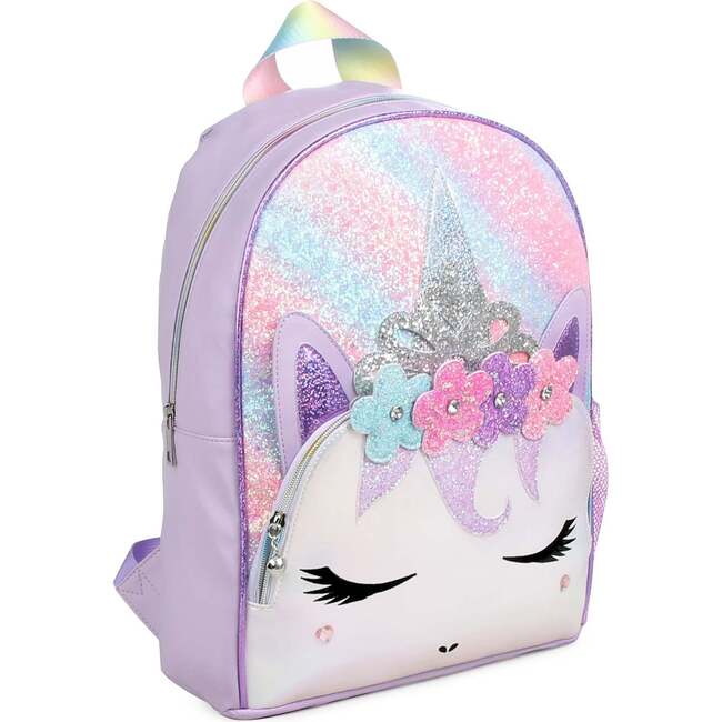 Miss Gwen Ombre Glitter Large Backpack And Lunch Bag Set, Multi - Backpacks - 4