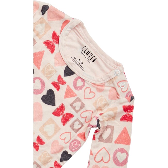 Hearts Set, Pink - Pajamas - 2