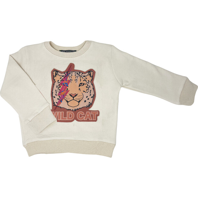 Wild Cat Sweatshirt, Ice Cream - Sweatshirts - 1