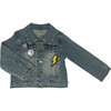 Auto Service Denim Jacket, Medium Wash - Jackets - 2