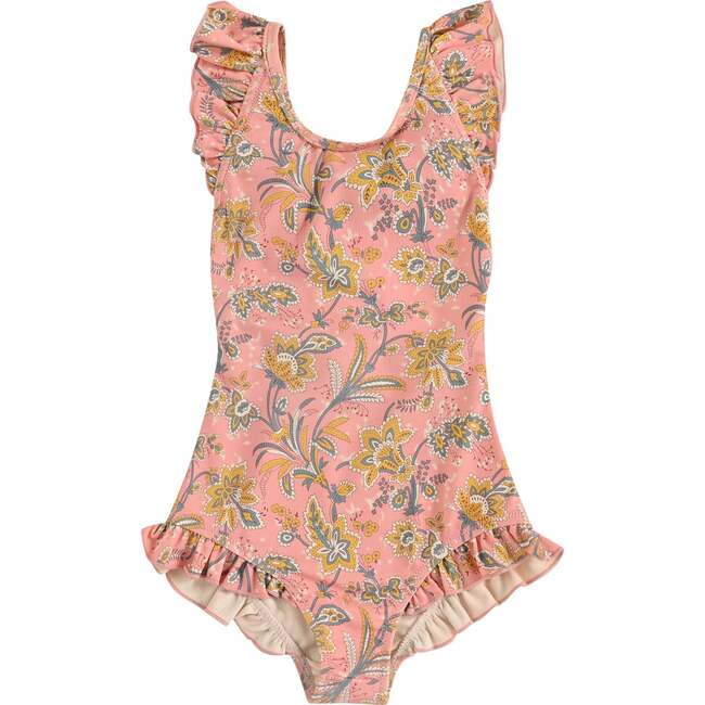 Andrea Pink Riviera Swimwear, Pink - One Pieces - 1