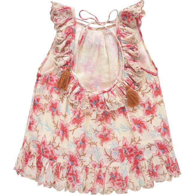 Zelie Top Raspberry Flowers
, Multicolor - T-Shirts - 4