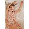 Raspberry Flowers Siloe Dress, Multicolor - Dresses - 5