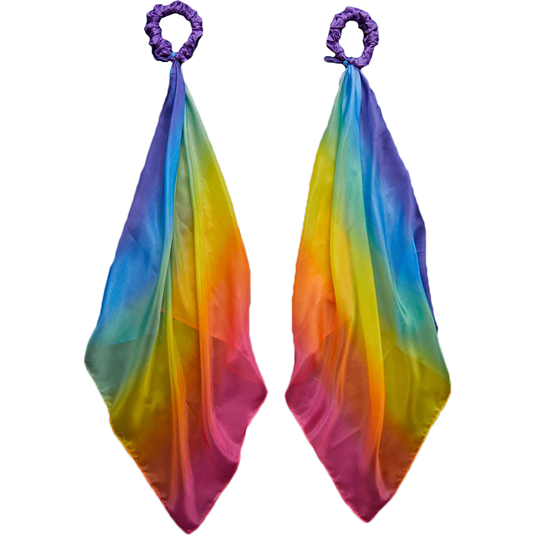 Wrist Streamers, Rainbow - Costume Accessories - 1