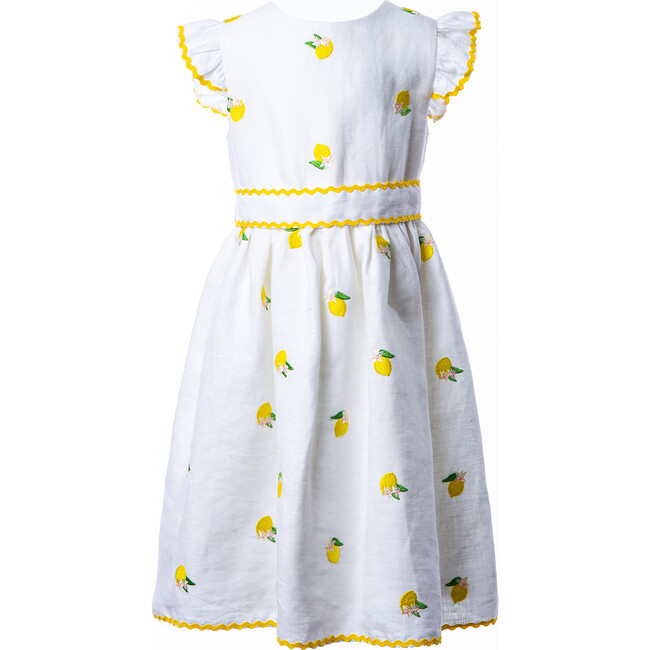 Lemon Dress, White