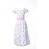 Women's Cherry Dress, White - Dresses - 1 - thumbnail