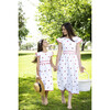 Women's Cherry Dress, White - Dresses - 3