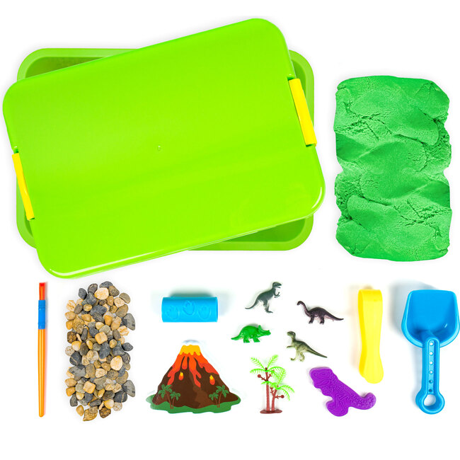 Dinosaur Exploration Sensory Bin - Arts & Crafts - 2