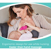 Lactation Massager, Rose - Breast Pumps - 3 - thumbnail