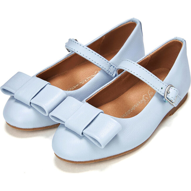 Ellen Leather Mary Janes, Blue