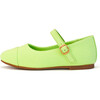 Bebe Canvas Mary Janes, Green - Mary Janes - 1 - thumbnail
