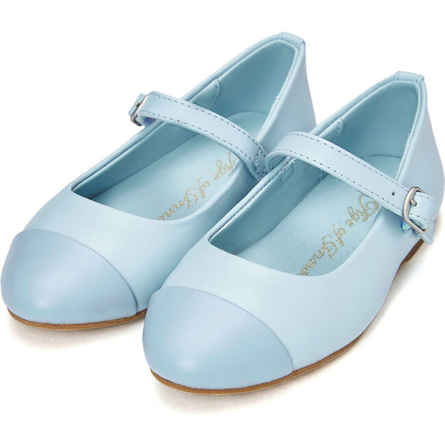 Bebe Leather Mary Janes, Blue