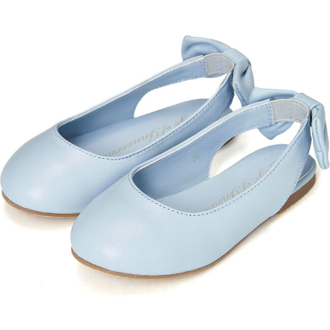 Amelie Leather Ballet Flats, Blue
