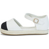 Marissa Espadrilles, White & Black - Espadrilles - 1 - thumbnail