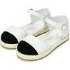 Marissa Espadrilles, White & Black - Espadrilles - 2