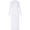 Women's Frieda Shirtdress, White - Dresses - 1 - thumbnail
