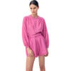 Women's Juliet Shirt, Fuschia - Blouses - 1 - thumbnail