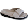 Obi Slide, Bone - Sandals - 1 - thumbnail