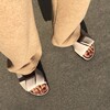 Obi Slide, Bone - Sandals - 3