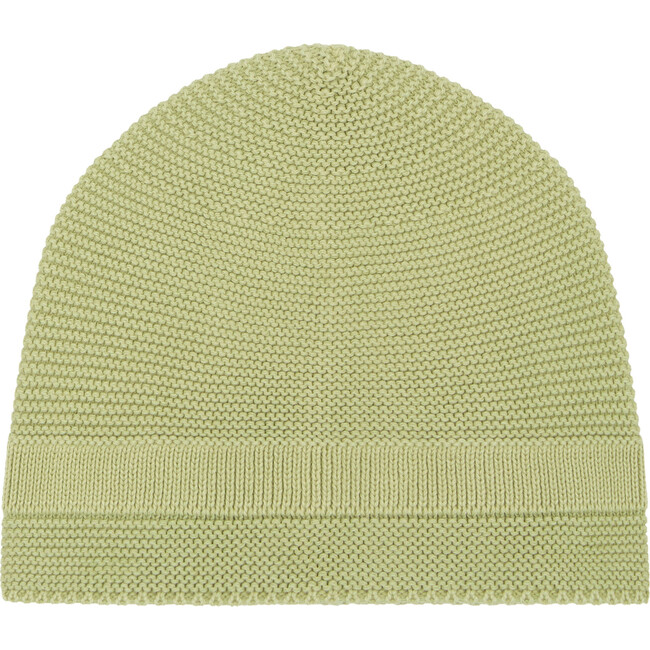 Organic Cotton Knit Hat, Natural Greenstone Mineral Dye - Hats - 1