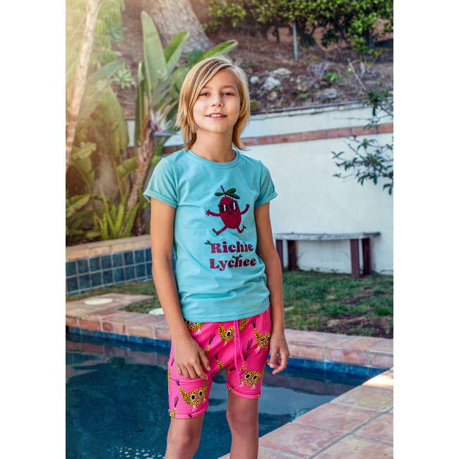 Short Sleeve T-Shirt, Richie Lychee - Shirts - 2