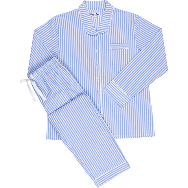Women's Classic Braddock Pant & Shirt Set, Blue