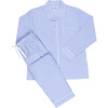 Women's Classic Braddock Pant & Shirt Set, Blue - Pajamas - 1 - thumbnail
