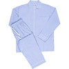 Men's Classic Braddock Long Set, Blue - Pajamas - 1 - thumbnail