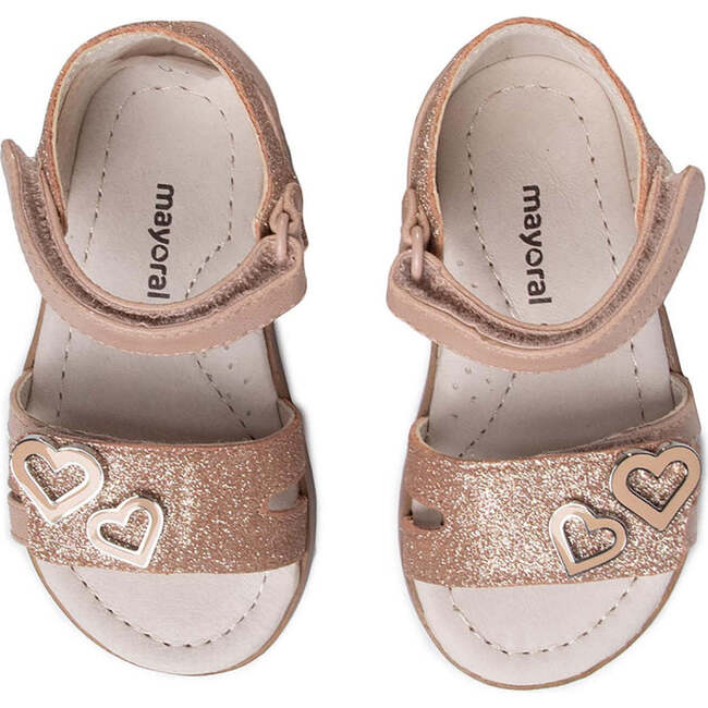 Eco Leather Sandals, Pink - Sandals - 2