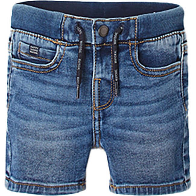 Basic Denim Shorts, Blue
