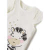 Zebra Heart Graphic T-Shirt, White - T-Shirts - 2 - thumbnail