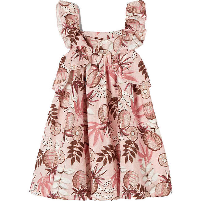 Pineapple Print Dress, Pink