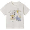 Puzzle Animal T-Shirt, Off White - T-Shirts - 1 - thumbnail