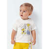 Puzzle Animal T-Shirt, Off White - T-Shirts - 2