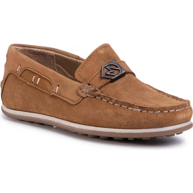 Logo Loafers, Brown