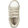 Klittenband Sneakers, Gold - Sneakers - 2