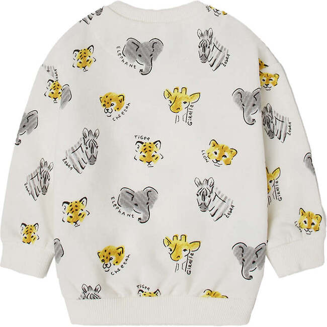 Animal Graphic Sweater, Off White
